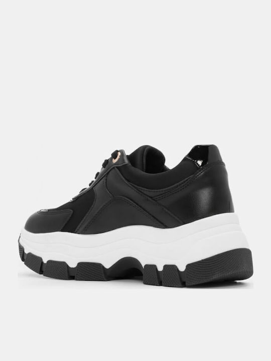 Γυναικεία Flatforms Sneakers Μαύρο