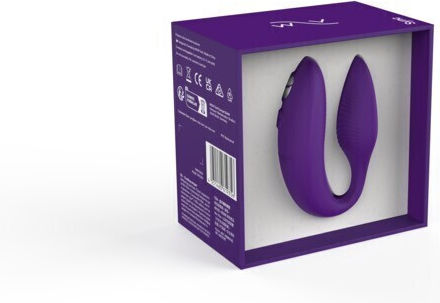 We-Vibe Sync 2 Mini Δονητής G-Spot με Απομακρυσμένο Έλεγχο 7.8cm Μωβ