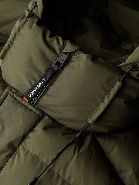 Jacket Puffer Army Green