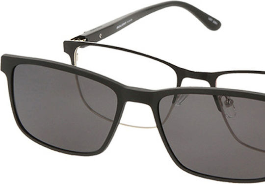 Solano Cl 10171b Ochelari de Vedere Pentru Femei Cu Prindere Metalici Culoare Negru 58 Mm