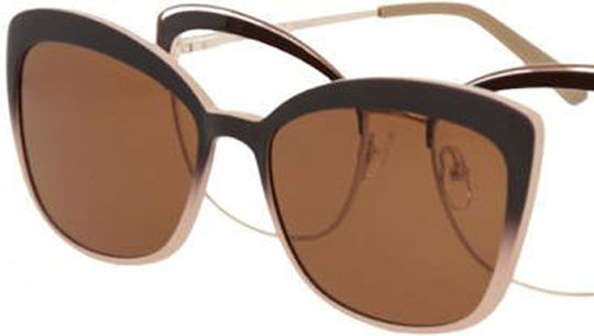 Solano Cl 10149c Ochelari de Vedere Pentru Femei Cu Prindere Polarizată Metalice Culoare Auriu 54 Mm