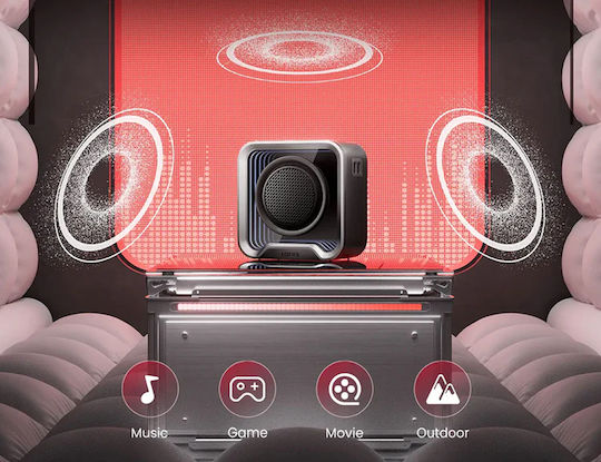 Edifier QS20 Αδιάβροχο Ηχείο Bluetooth 6W με Διάρκεια Μπαταρίας έως 15 ώρες Ασημί