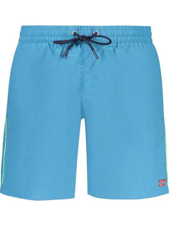 Costume de baie bărbați Pantaloni scurți Albastru cu Modele