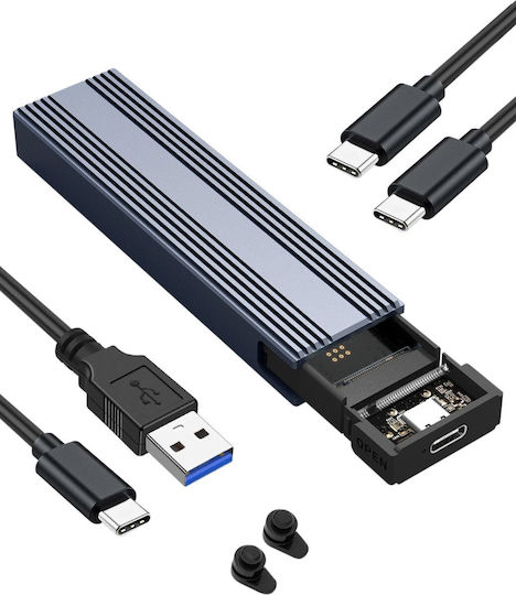 Vcom Cu850n Case M.2 Ssd External Usb Type-c Gray