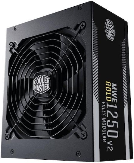 CoolerMaster MWE Gold 1250 - V2 ATX 3.0 1250W Black Computer Power Supply Full Modular 80 Plus Gold