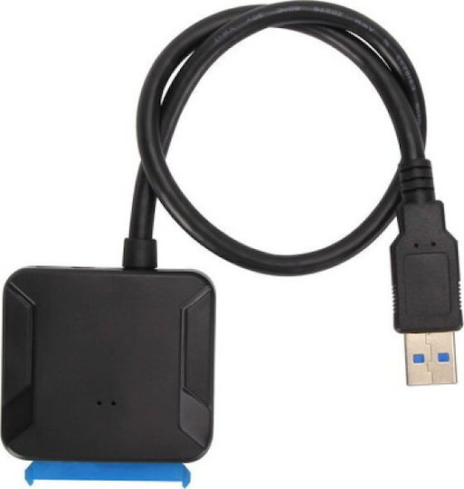 Vcom Cu816 Adapter From Usb 3.0 A M To Sata+power No Power Adapter Black