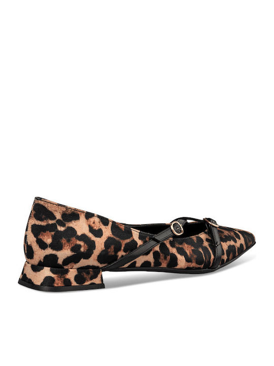 Damen Ballerinas in Mehrfarbig Farbe