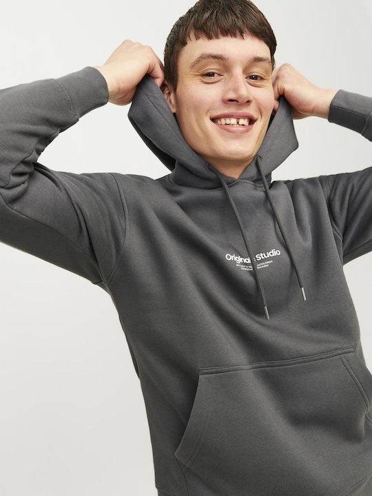 Jorvesterbro Sweatshirt with Hood Iron Gate