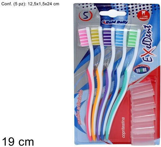 Due esse Обикновена Четка За Зъби Soft Случаен Избор 5 Бройки
