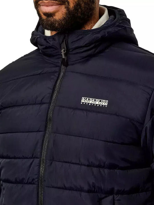 Winter Jacket Puffer Waterproof and Windproof Blue