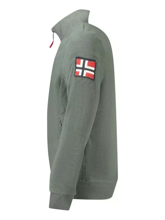 Men's Fleece Jacket Khaki