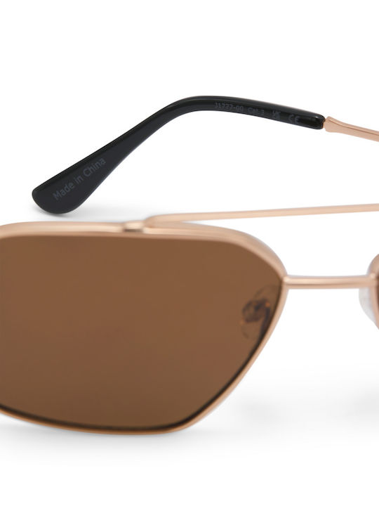 Jack & Jones Jacryder Γυαλιά Ηλίου Καφέ με Σκελετό Jack & Jones Jacryder Γυαλιά Ηλίου Καφέ με Σκελετό
