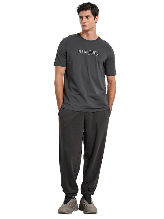 Sweatpants with Elastic Coal