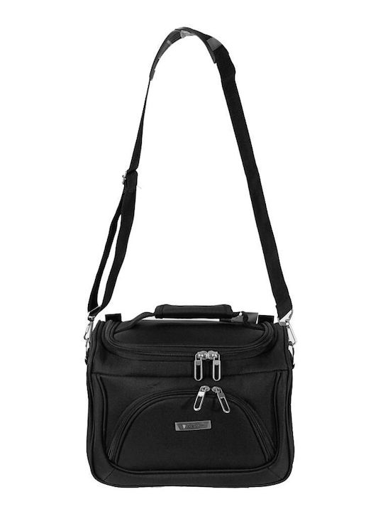 Νεσεσέρ Beauty Case Ταξιδιού Καλλυντικών Rcm 03-17d-011 Μαύρο – Αδιάβροχο & Πρακτικό Μαύρο