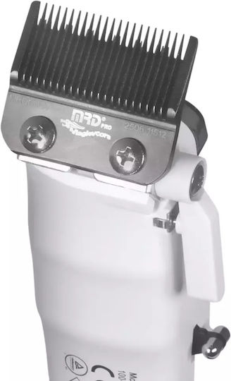MRD Pro Smart Brain Επαγγελματική Επαναφορτιζόμενη Κουρευτική Μηχανή Λευκή HC-90-4