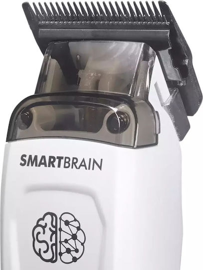 MRD Pro Smart Brain Επαγγελματική Επαναφορτιζόμενη Κουρευτική Μηχανή Λευκή HC-90-4