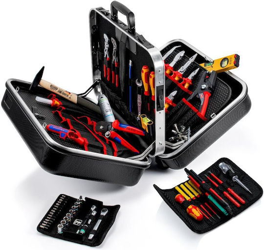 Knipex Βαλίτσα με 63 Εργαλεία Ηλεκτρολόγου
