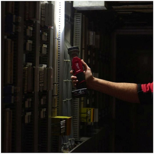 Milwaukee M12 BPP4A-202B Set Bohrschrauber & Schlagschraubendreher & Stichsäge & Objektiv 12V mit 2 Batterien 2Ah und Hülle