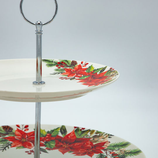 Eurolamp Platters with Flowers & Branches 2pcs