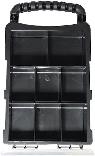 Terry Poly 3/8 Ταμπακιέρα Εργαλείων 8 Θέσεων Μαύρη 30.3x18x5εκ.