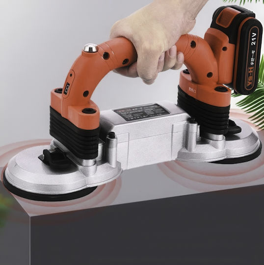 Vibrator De Plăci 400 Kg Cupă De Vid Electric Pentru Așezat Plăci