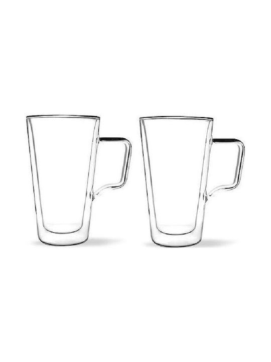 Vialli Design Mug Glass Transparent 350ml