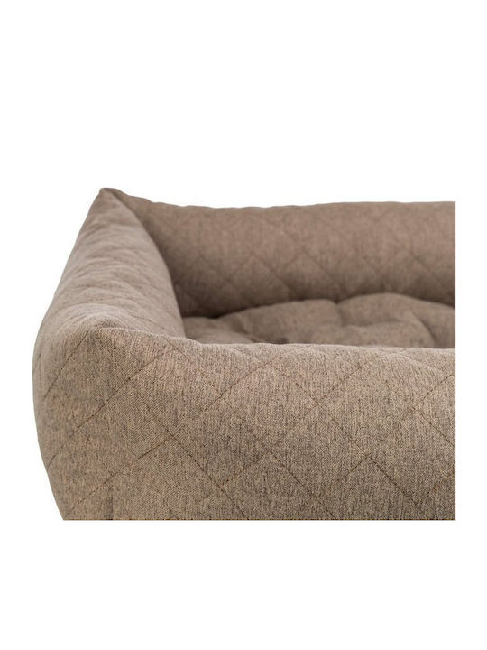 Sofa Dog Bed Brown 80x60cm