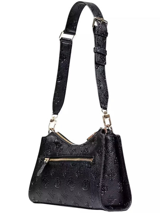 Cresidia Cresidia Set Leder Damenbeutel Schultertasche Schwarz