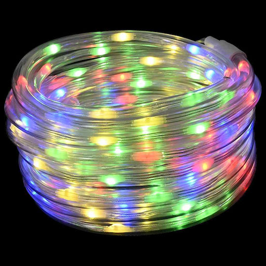 Christmas Light Tube RGB Battery 2400 Light Bulbs Programmable 100m IP44