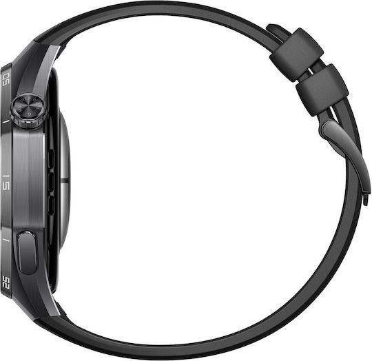 Huawei Watch GT 6 Pro Titanium 46mm Waterproof with Heart Rate Monitor (Black)