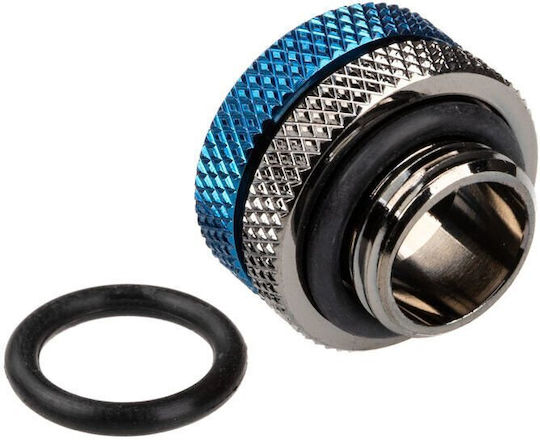 Adaptor Bitspower Multi-link Drept G1/4 Inch Ag La 12mm Ad Tub Rigid Negru Albastru Fresh