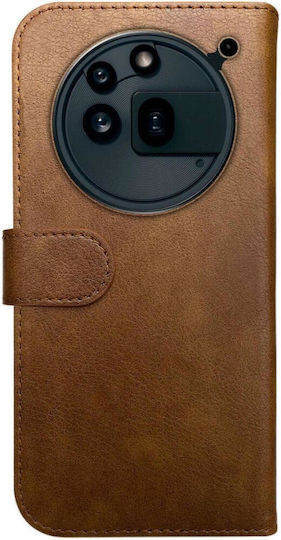 Rosso Wallet Piele artificială Maro (Nothing Phone (3a) Pro)