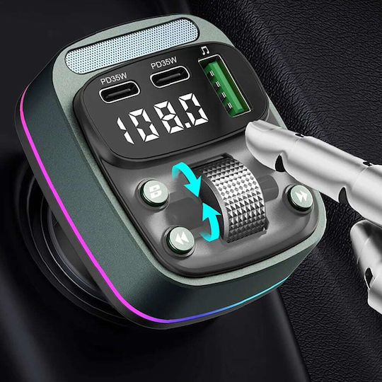 Techsuit FM Transmitter Αυτοκινήτου Mfm3 mit Bluetooth
