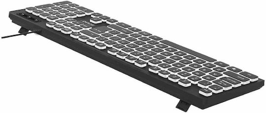 Savio KB-04 Gaming Πληκτρολόγιο με Φωτιζόμενα πλήκτρα (Αγγλικό US)