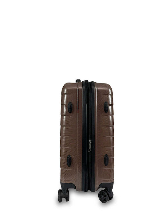 Large Beige Suitcase Abs Kos