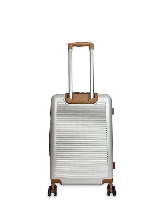 Hunter Medium Abs-pc Ithaki Platinum Suitcase