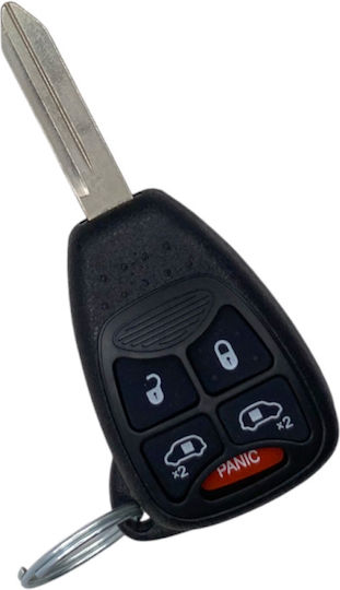 Chrysler Autoschlüsselhülle Typ 5 Schaltflächen