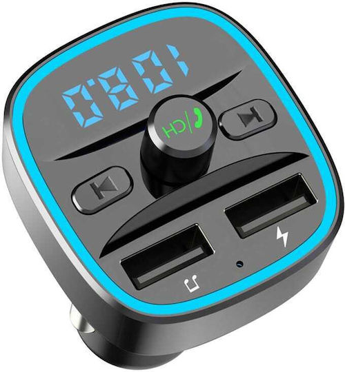 Techsuit FM Transmitter Αυτοκινήτου mit USB / Bluetooth