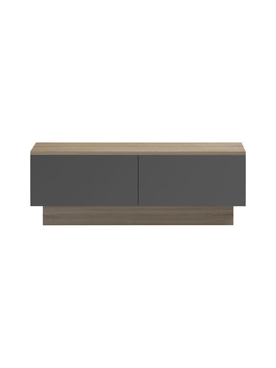 Rectangular Central Coffee Table Winey Made of Solid Wood Sonoma-Anthracite W90xD60xH31.5cm