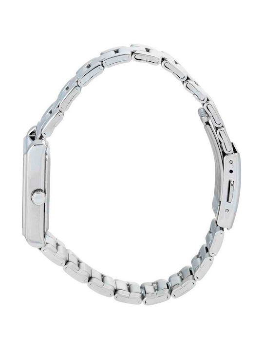 Casio Collection Women's Watch with Blue Metal Bracelet