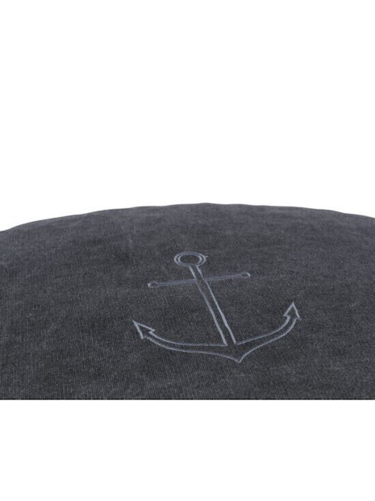 Trixie Föhr Dog Pillow Round Black 80x60cm