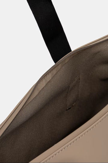 Rains Hilo Weekend Bag Small W3 Σακ Βουαγιάζ 18lt Μπεζ Υφασμάτινο