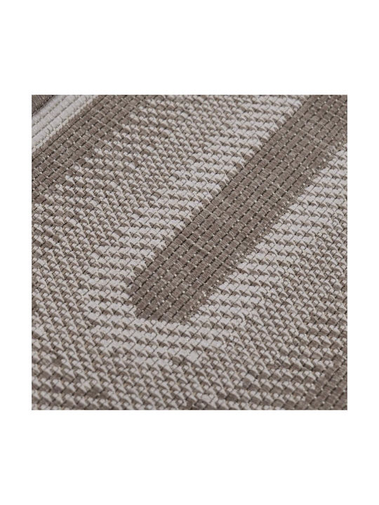 Linea Interiors Brussels Χαλί Διάδρομος Καλοκαιρινό Ψάθινο Linen 80x150cm