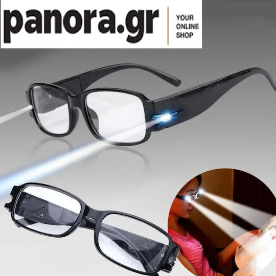 Panora Reading Glasses +3.50 in Black color 14506