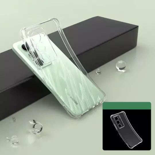 Tech-Protect Flexair Back Cover Σιλικόνης Διάφανο (Redmi 15C 4G)