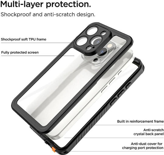 Калъф Eiger Avalanche iPhone 16 Pro Черен