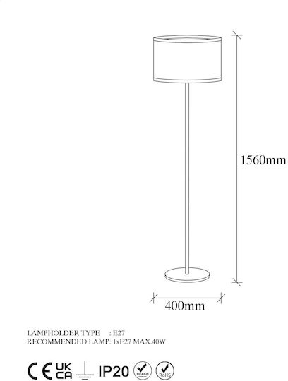 Aithrio Vintage Lampa de podea