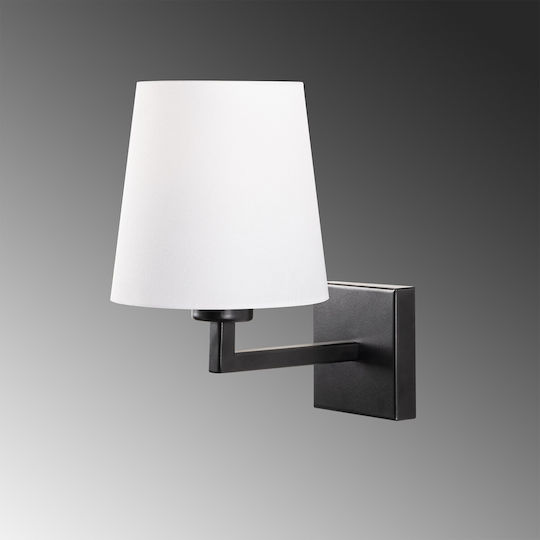 Aithrio Modern Lumină de Perete Negru 18x18cm