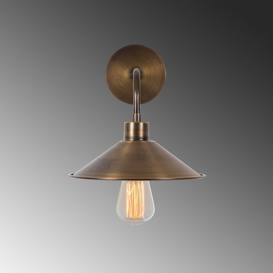 Aithrio Vintage Lumină de Perete Cupru 12x36x3cm