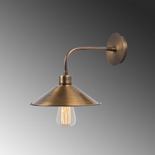 Aithrio Vintage Lumină de Perete Cupru 12x36x3cm
